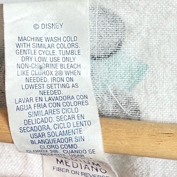 Vintage 90s Mickey and Co. Button Down PJ Top Medium - Picture 8 of 8